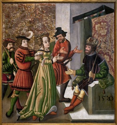 La conversazione (disputatio) tra Santa Caterina e i filosofi da Unknown artist