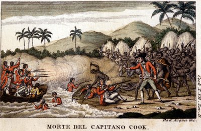La morte del Capitano Cook dopo i 