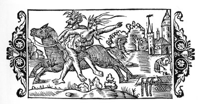Il diavolo che porta una strega - in 