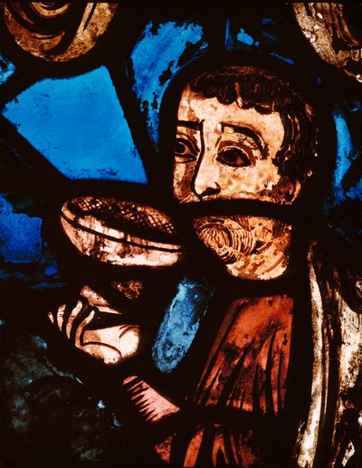 La scoperta del vino (vetro colorato) da Unknown Artist