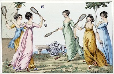 Il gioco del volante nel XIX secolo da Unknown artist