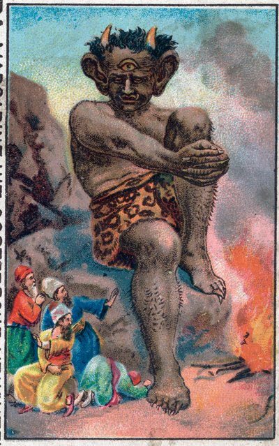 Il gigante. Le meravigliose avventure di Sinbad il marinaio. Racconto popolare di 