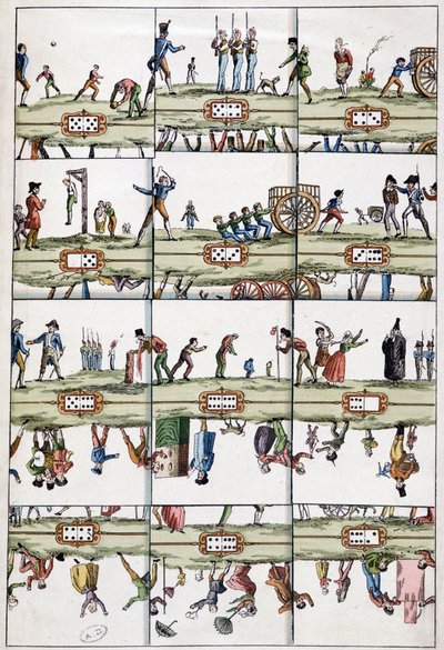 Il domino illustrato - Arts Déco, n.d. da Unknown artist