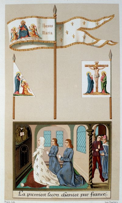 Le insegne di Giovanna d