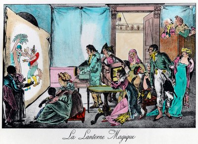 La lanterna magica da Unknown artist