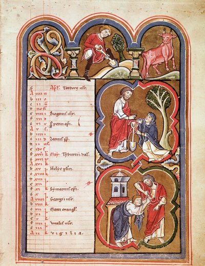 Il mese di aprile, Noli me tangere, l