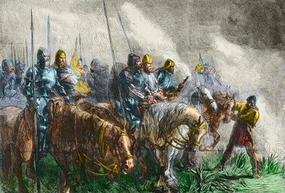 La mattina della battaglia di Azincourt - Guerra dei Cent