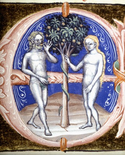 Il peccato originale - Miniatura da Unknown artist