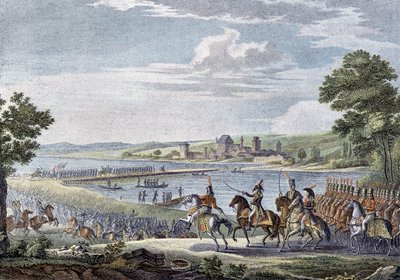 Il passaggio del Reno, 1 maggio da Unknown artist