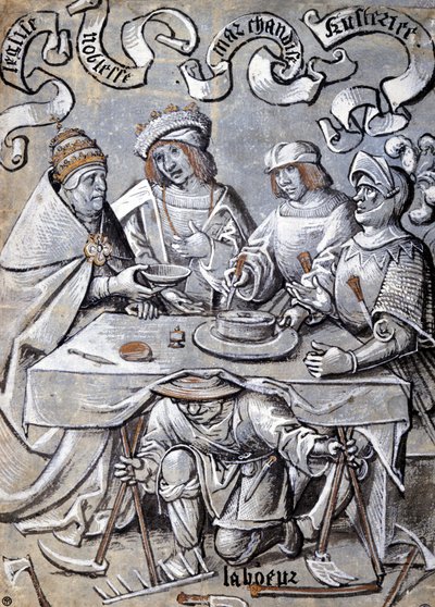 Il papa, la nobiltà, i mercanti e l