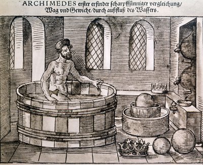 Il principio di Archimede da Unknown artist