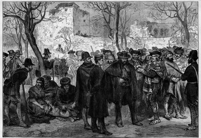 Terza guerra carlista (1872-1876): prigionieri carlisti nell