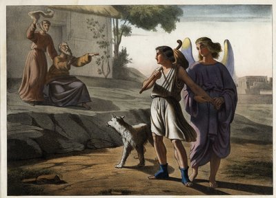 La partenza di Tobia accompagnato dall