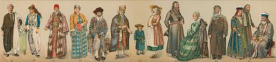 Costumi tradizionali del popolo ebraico, da "L