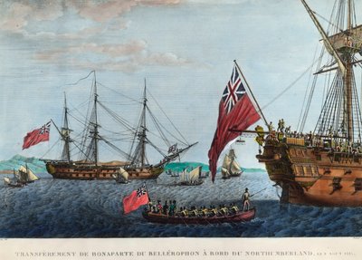 Trasferimento di Napoleone I dal Bellerophon al Northumberland l