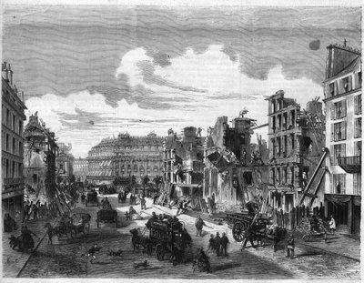 Trasformazioni di Parigi sotto il Secondo Impero, Parigi Haussmann: demolizione della Rue de la Paix per l