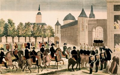 Ingresso trionfale delle truppe di Napoleone a Madrid, 4 dicembre 1808 da Unknown artist