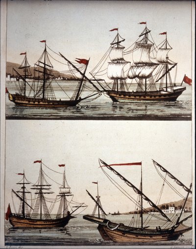Tipiche barche dei pirati barbari, - in 