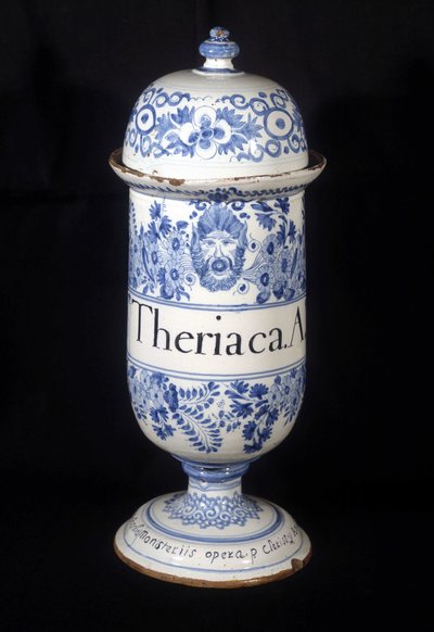Vaso da farmacia del 17° secolo da Unknown artist