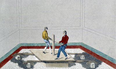 Pavimentazione veneziana, marmo ritagliato da Unknown artist