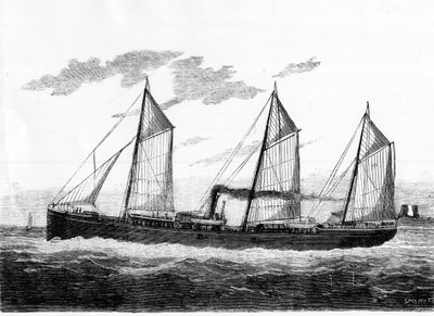 Nave "La Refrigerazione" per alimenti in scatola - in "Le meraviglie dell
