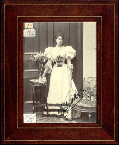 Principessa Vittoria Melita di Sassonia-Coburgo-Gotha da Unknown artist