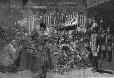 Vienna 1889: la cappella ardente dell