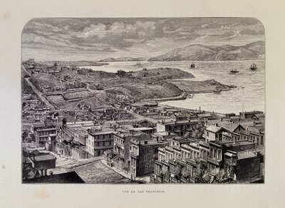 Veduta di San Francisco nel XIX secolo da Unknown artist