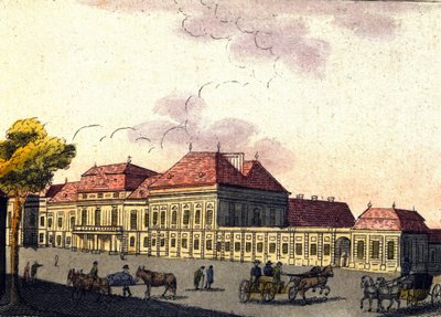 Veduta della città di Vienna in Austria, incisione del 1820 da Unknown artist