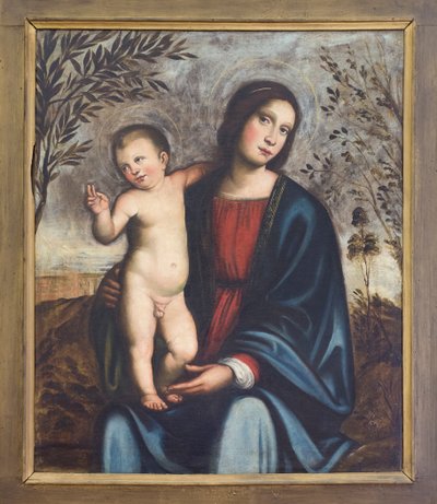 Vergine con bambino da Unknown artist