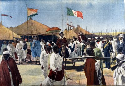 Visita di Menelik II (1844-1913, Re d