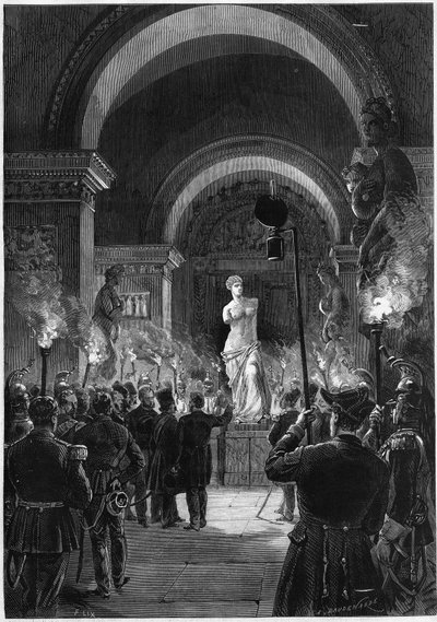 Visita dello Scià di Persia in Francia da Unknown artist