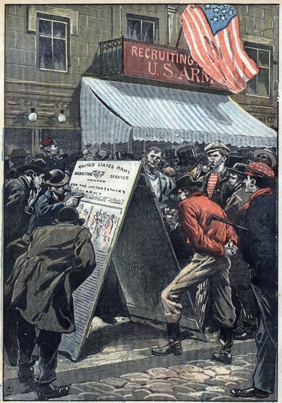 Guerra Spagna - Stati Uniti (USA) da Unknown artist