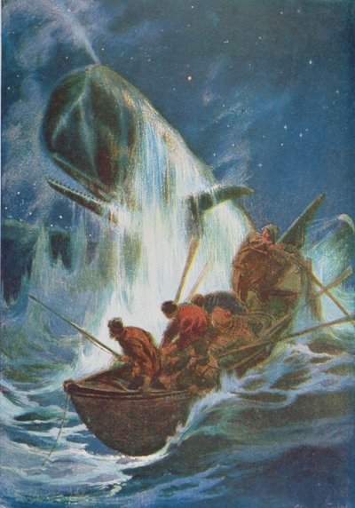 Caccia alla balena da Unknown artist