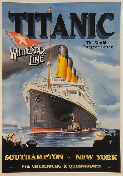 White Star Line. Titanic da Unknown