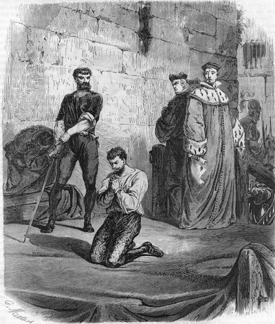 Morte di Charles de Gontaut, Barone, poi Duca di Biron (1562-1602) da Unknown artist