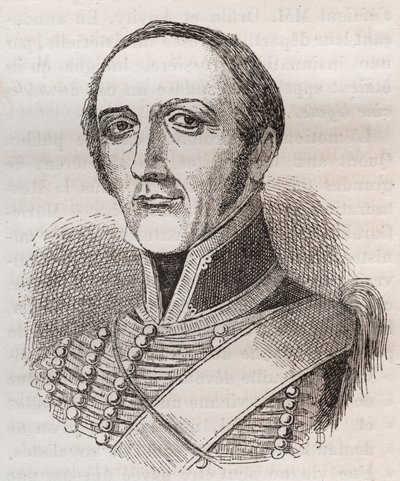 Ritratto di Armand Francois Bon Claude, Conte di Bricqueville da Unknown