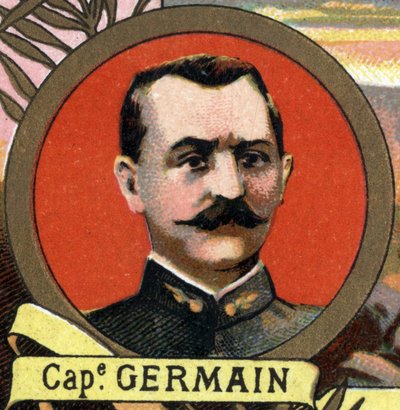 ritratto del Capitano Germain esploratore francese che partecipò alla missione Marchand da Unknown artist