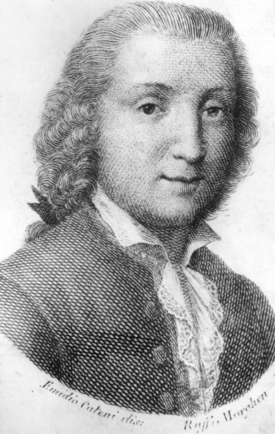 Ritratto di Carlo Goldoni (1707-1793), autore drammatico italiano da Unknown artist