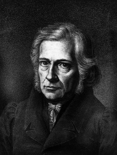 Ritratto di Friedrich Daniel Ernst Schleiermacher (1768-1834), teologo protestante e filosofo tedesco da Unknown artist