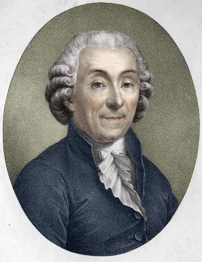 Ritratto di Gabriel Bonnot de Mably. Moralista, storico ed economista francese (1709-1785) da Unknown artist