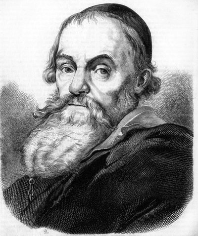 Ritratto di Hendrick Goltzius. Pittore e incisore olandese da Unknown artist