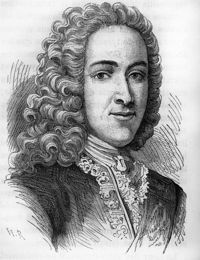 Ritratto di Jean Frédéric Phelypeaux, Conte di Maurepas (1701-1781), statista francese da Unknown artist