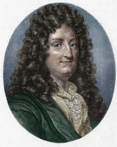Ritratto di Jean Racine (1639-1699), poeta tragico francese da Unknown artist