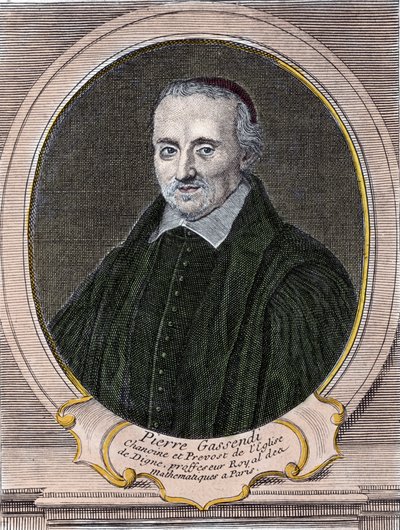Ritratto di Pierre Gassendi (1592-1655), filosofo, astronomo, matematico e fisico francese da Unknown artist