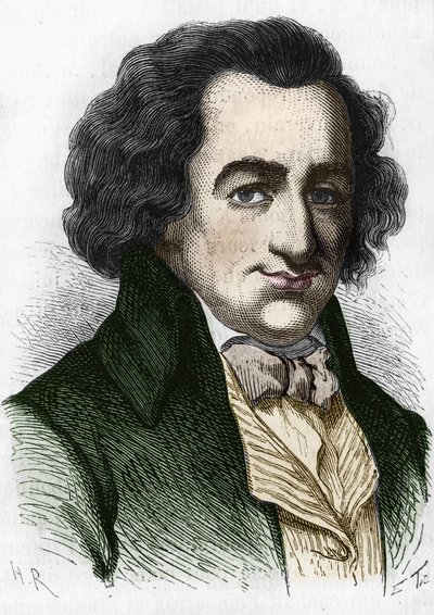 Ritratto di Thomas Paine (1737-1809), scrittore e politico britannico da Unknown artist