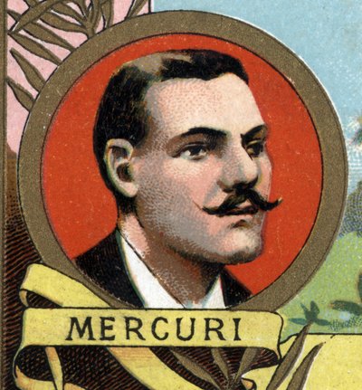 Ritratto di Toussaint MERCURI, secondo della missione Behagle nel 1893. da Unknown artist