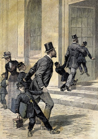 Scuola: ritorno a scuola - in "Le Petit Journal" da Unknown artist