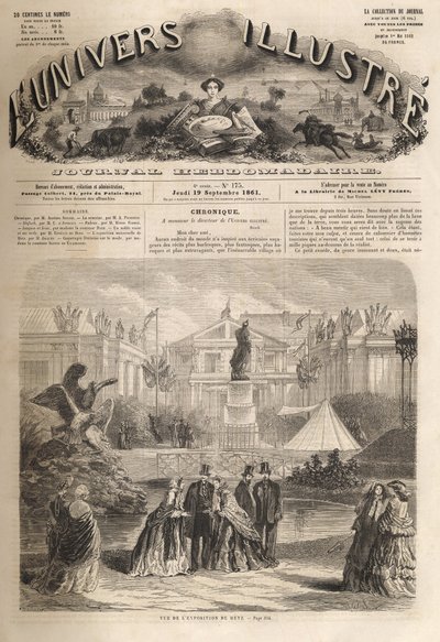 Esposizione Internazionale del 1861 a Metz da Unknown artist