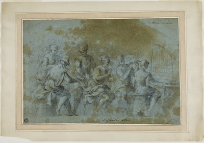 Concert Scene da Unknown Florentine